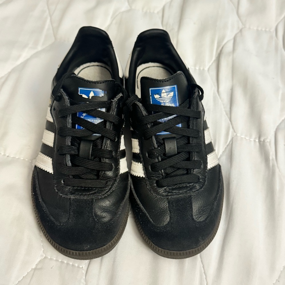 Adidas Classic Black and White Trainers
